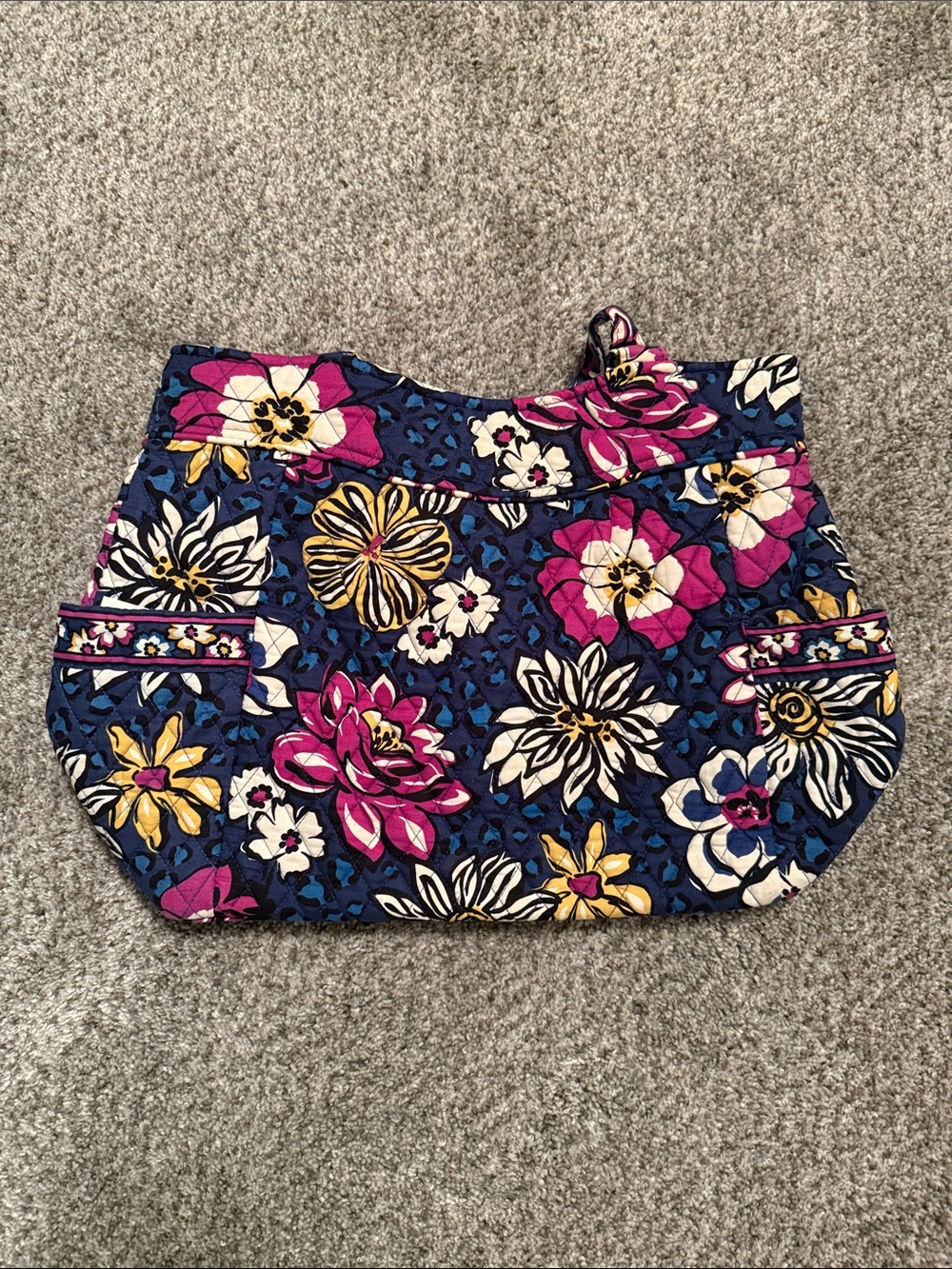 NWOT Vera Bradley Pleated Tote in African Violet